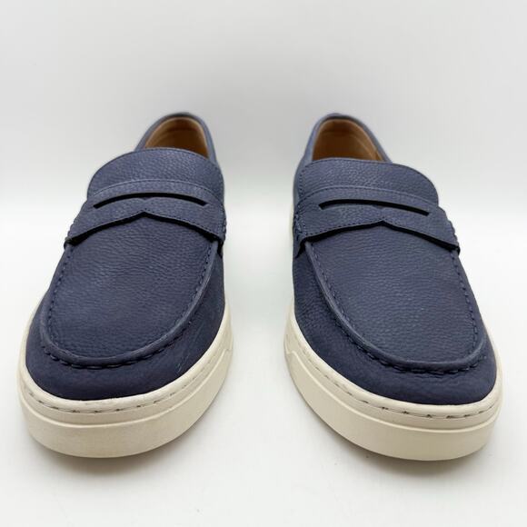 Vionic Mens Thompson Loafers US 11.5 M EU 44.5 Navy Blue Suede NIB main image 9